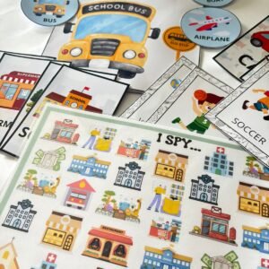 Combo 3 em 1: Sports, Places and Transports