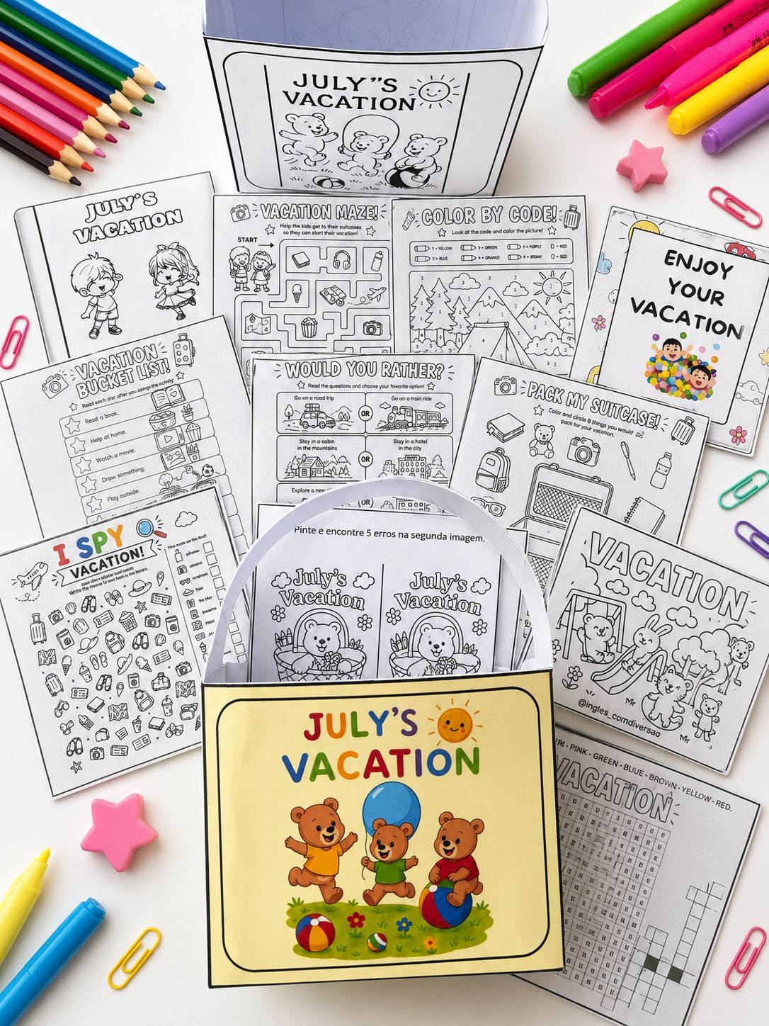 July's Vacation Fun Box
