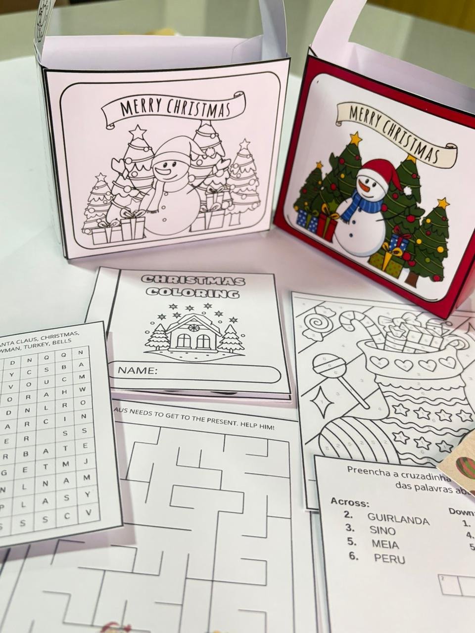 Christmas Activity Mini Kit