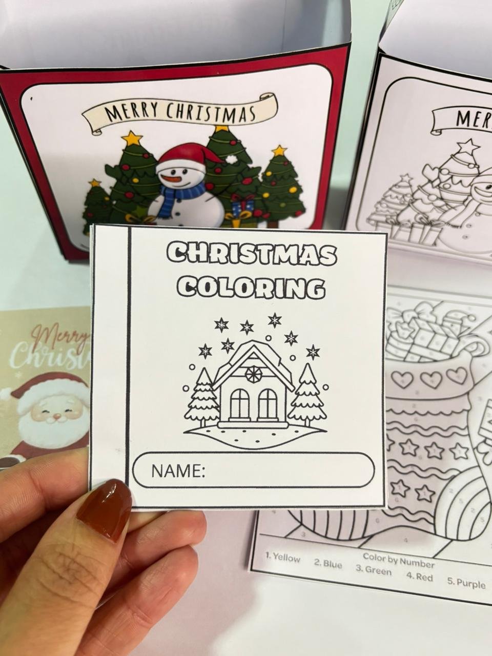 Christmas Activity Mini Kit - Imagem 5