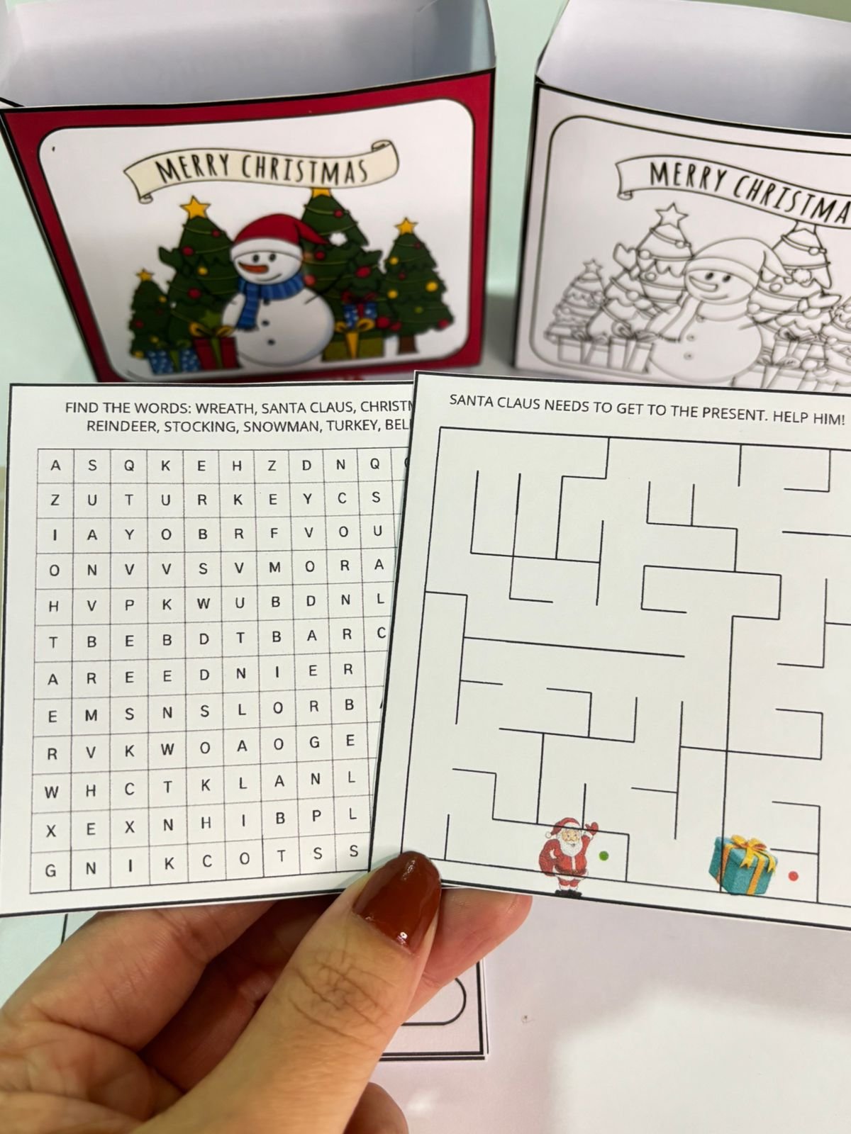 Christmas Activity Mini Kit - Imagem 6