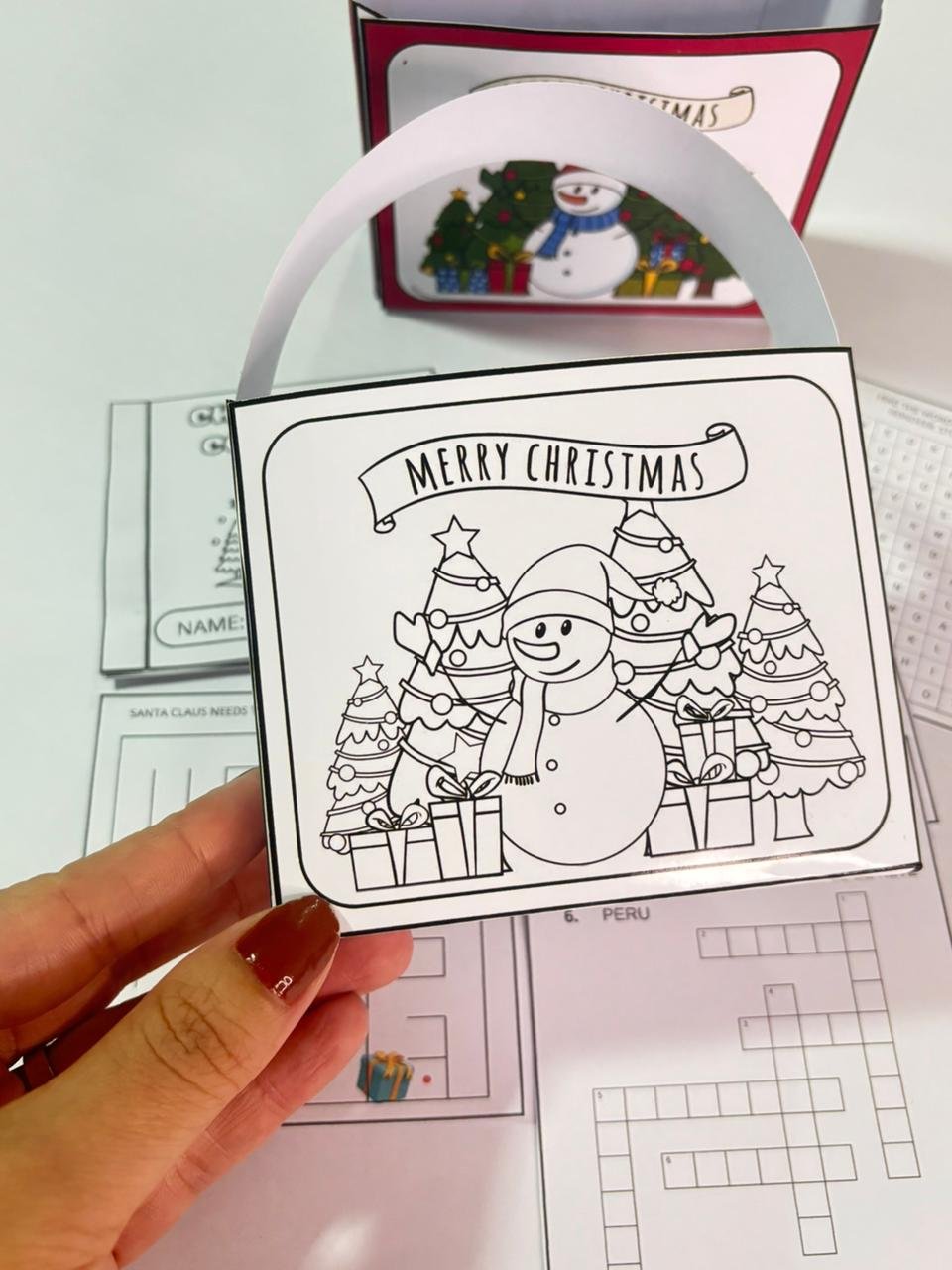 Christmas Activity Mini Kit - Imagem 2