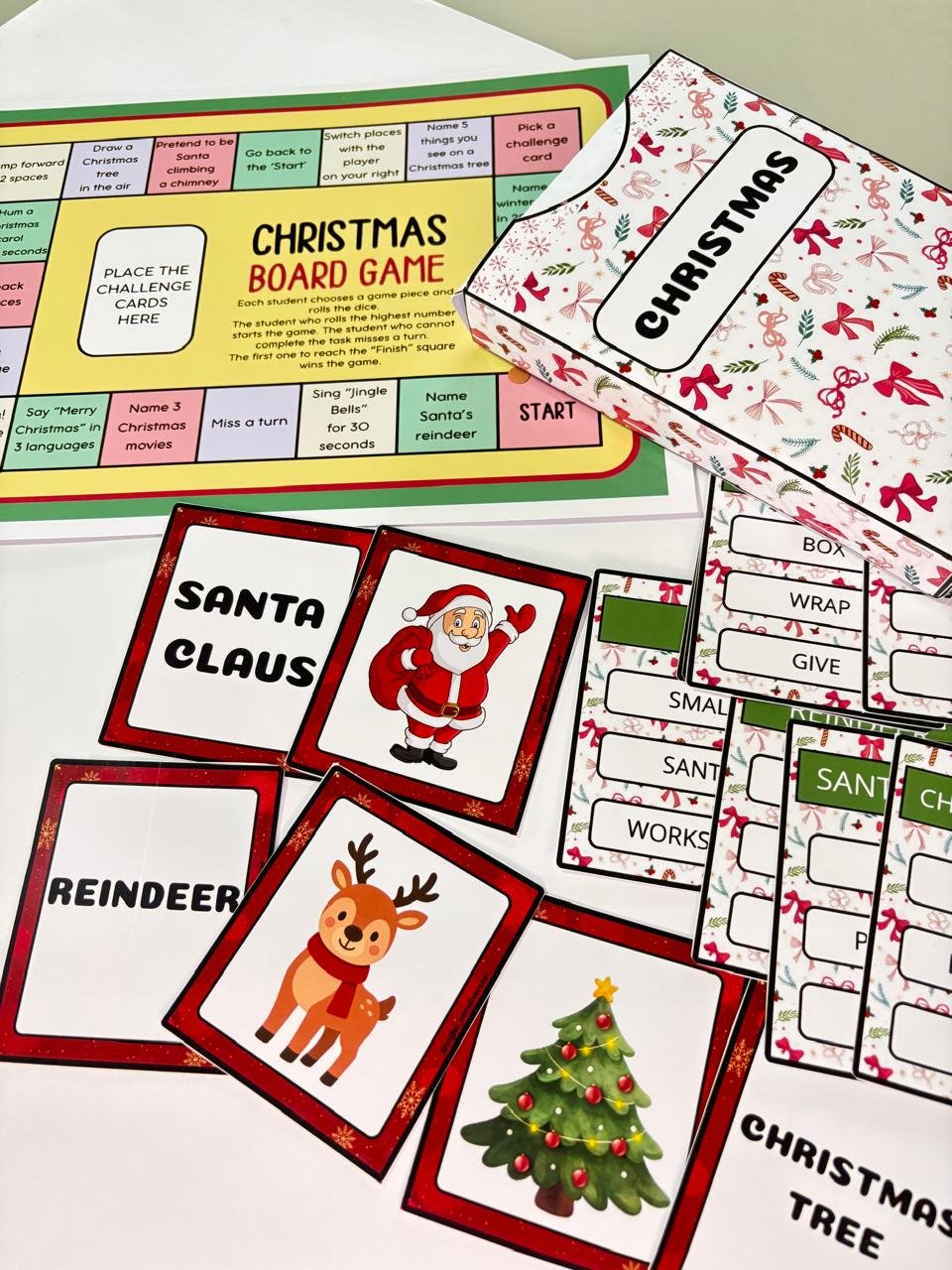 Mega Combo de Natal: 3 Jogos + 3 Worksheets - Imagem 2