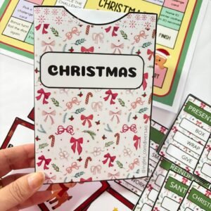 Mega Combo de Natal: 3 Jogos + 3 Worksheets