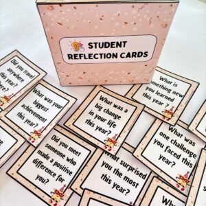 Student Reflection Cards