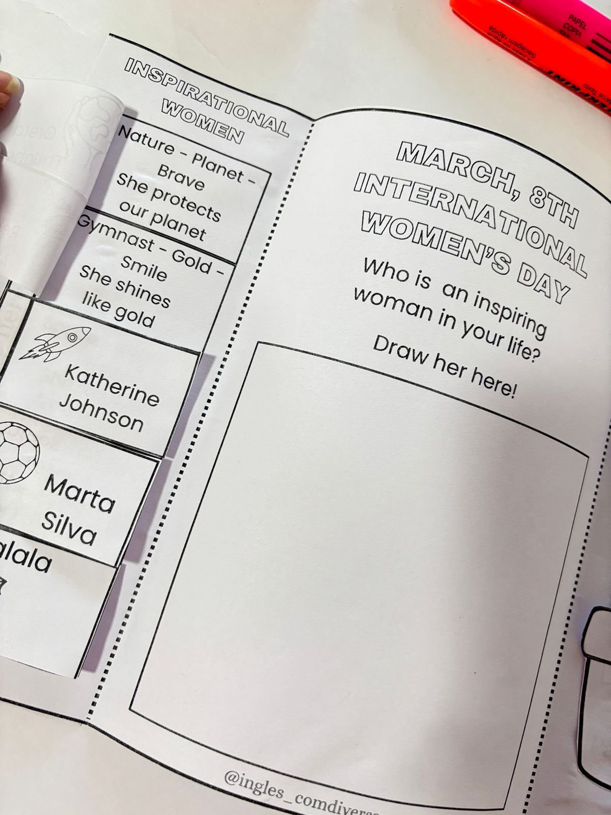 Lapbook Amazing Women - Imagem 2