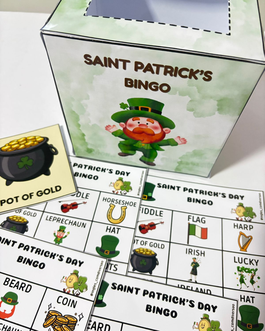 Saint Patrick's Day Bingo