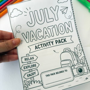 July Vacation Activity Pack