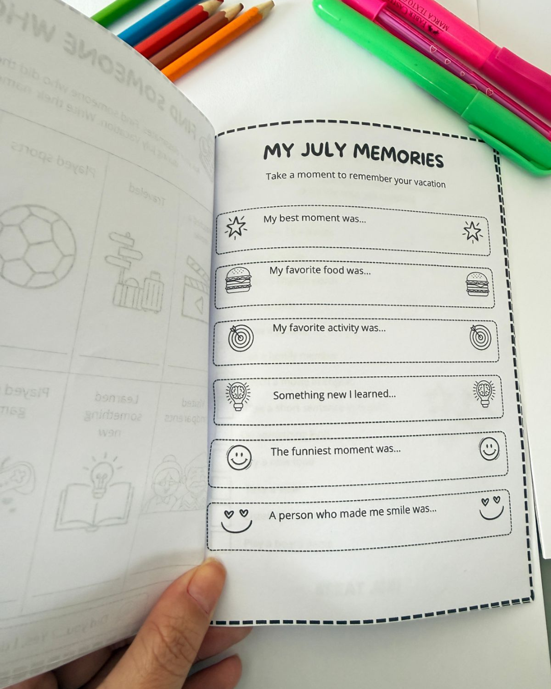 July Vacation Activity Pack - Imagem 7