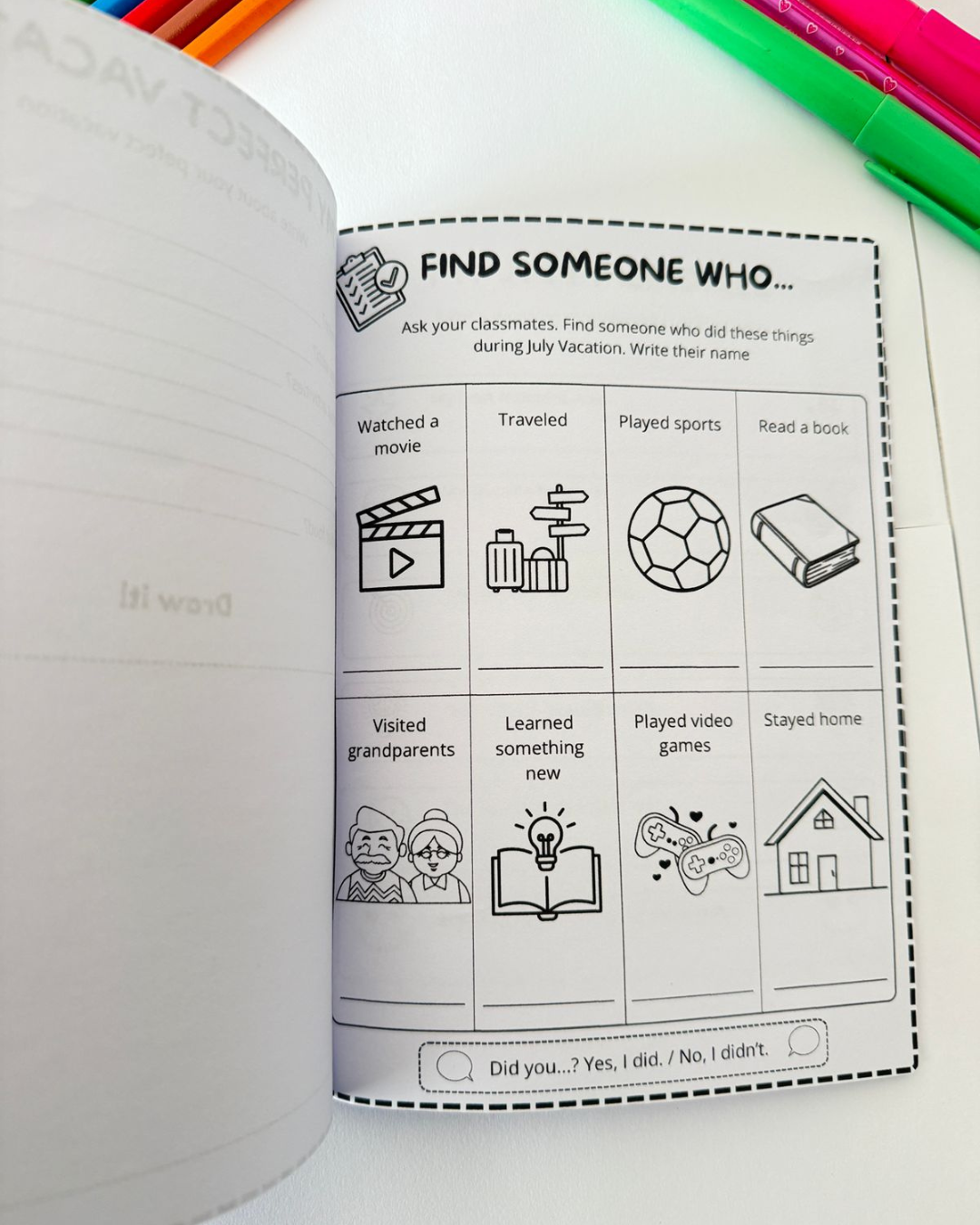 July Vacation Activity Pack - Imagem 8