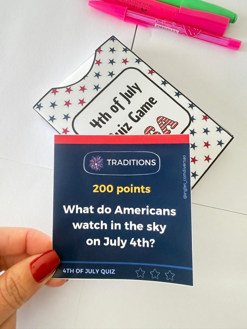 4th of July Quiz Game - Imagem 4