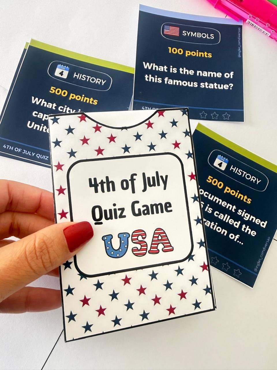 4th of July Quiz Game