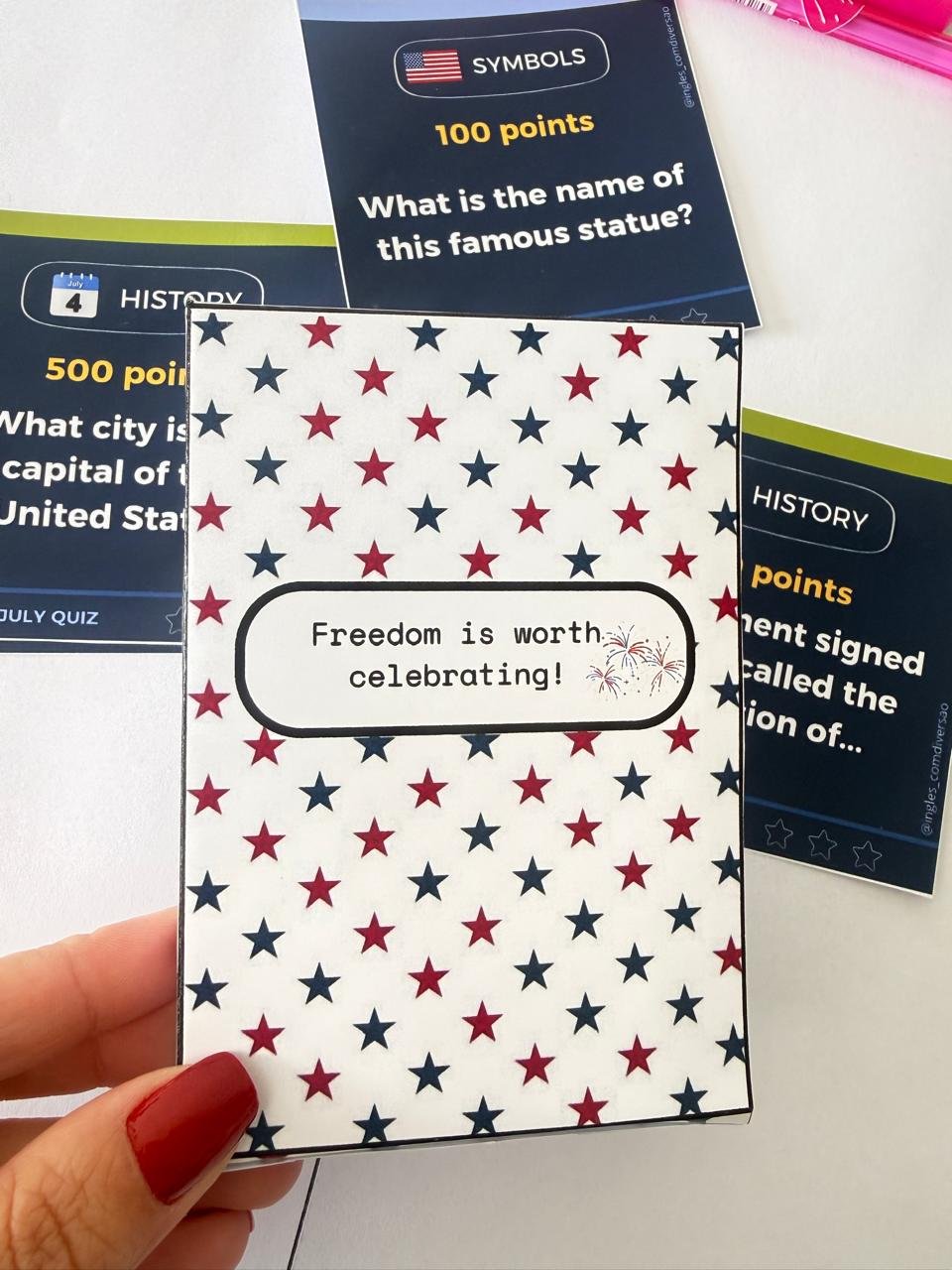 4th of July Quiz Game - Imagem 3