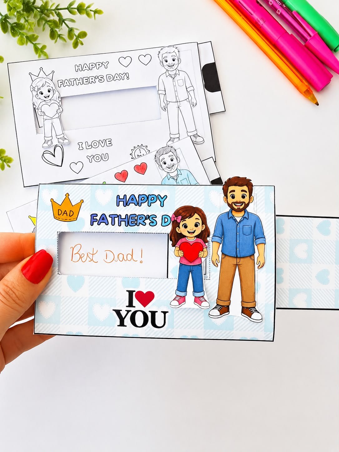 A Heart for Dad - Cartão Interativo do Dia dos Pais - Imagem 3