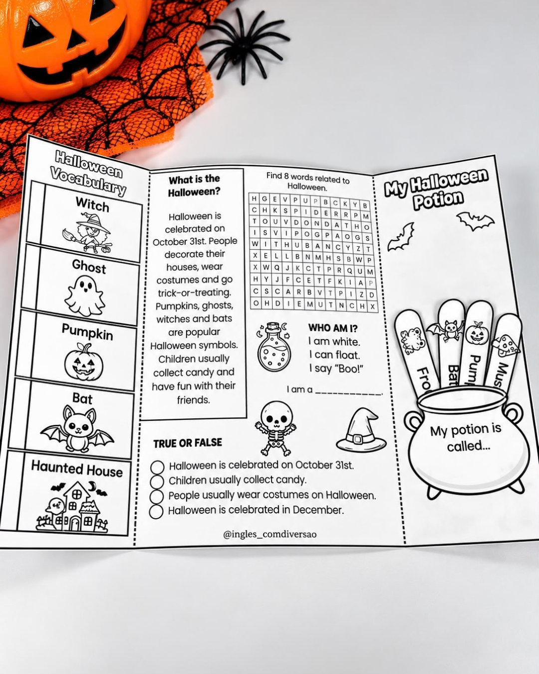 Halloween Lapbook - Imagem 2