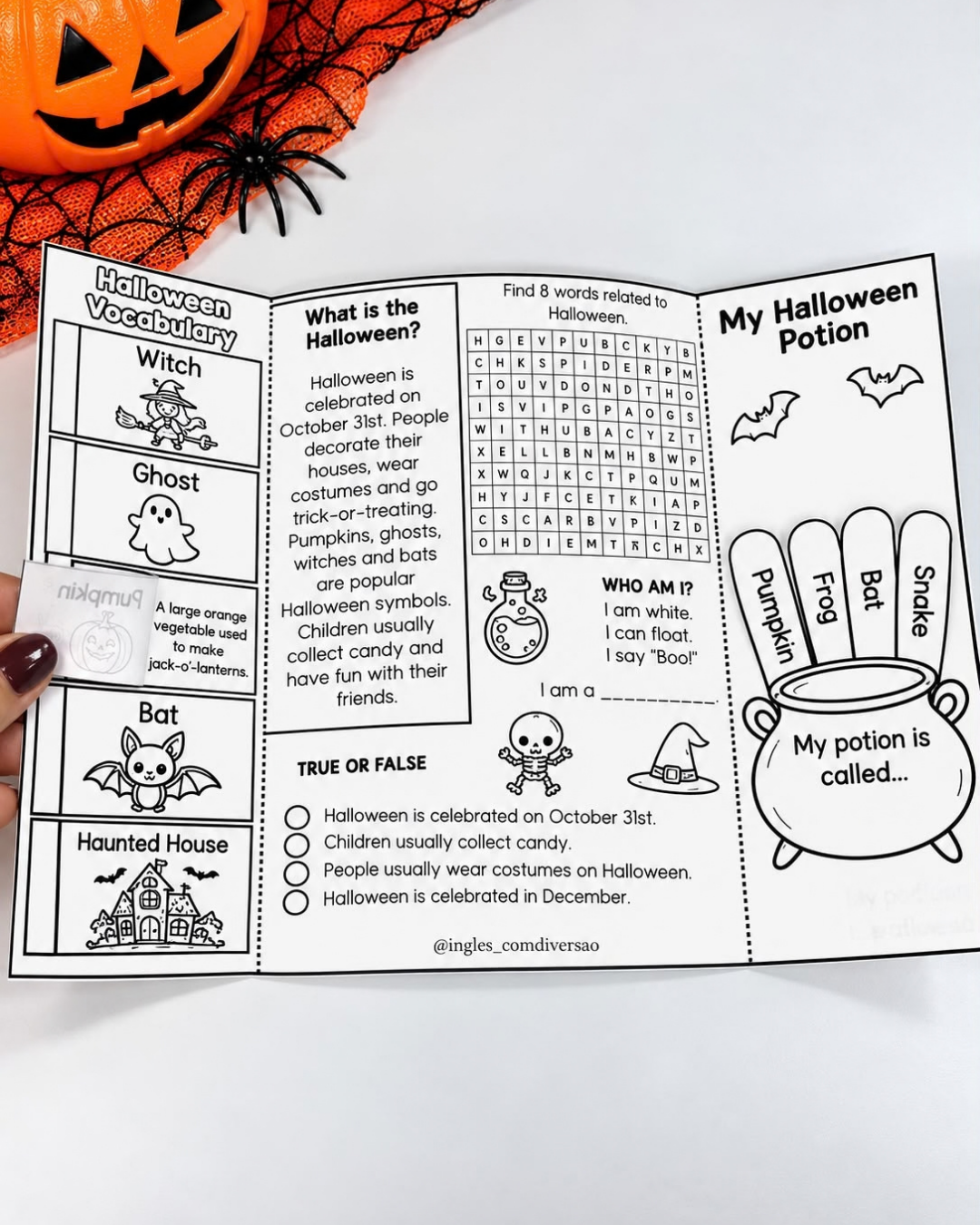 Halloween Lapbook - Imagem 3