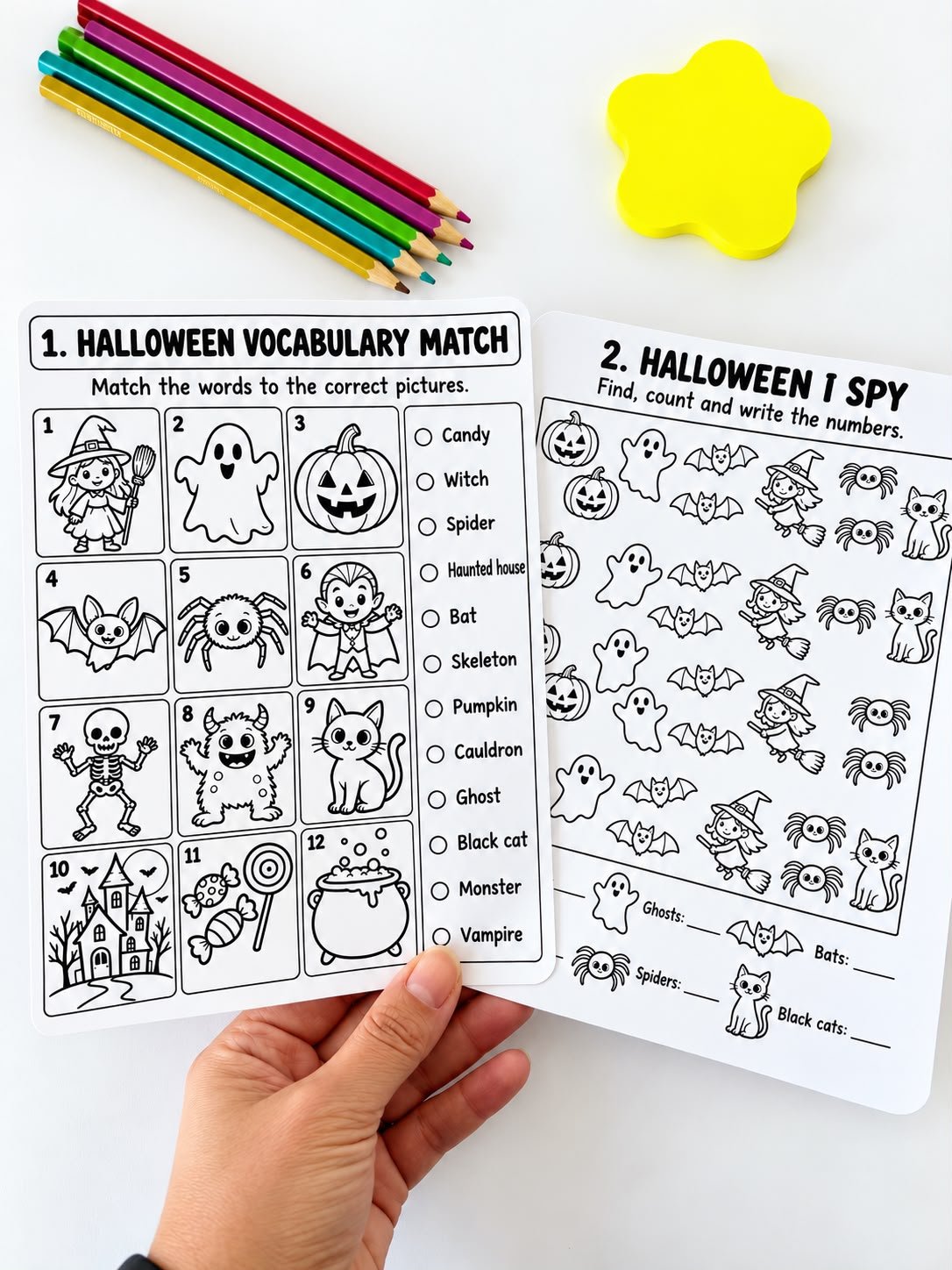 Halloween Fun Pack - 15 Spooky activities - Imagem 2