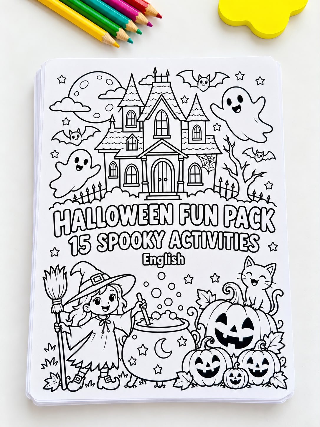 Halloween Fun Pack - 15 Spooky activities