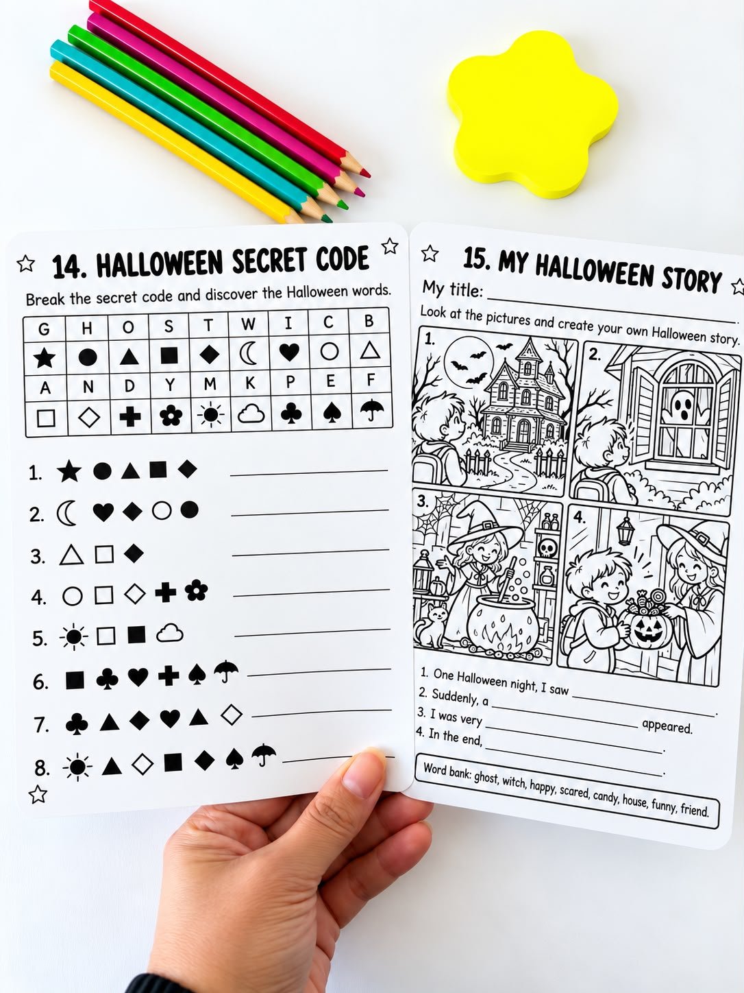 Halloween Fun Pack - 15 Spooky activities - Imagem 5