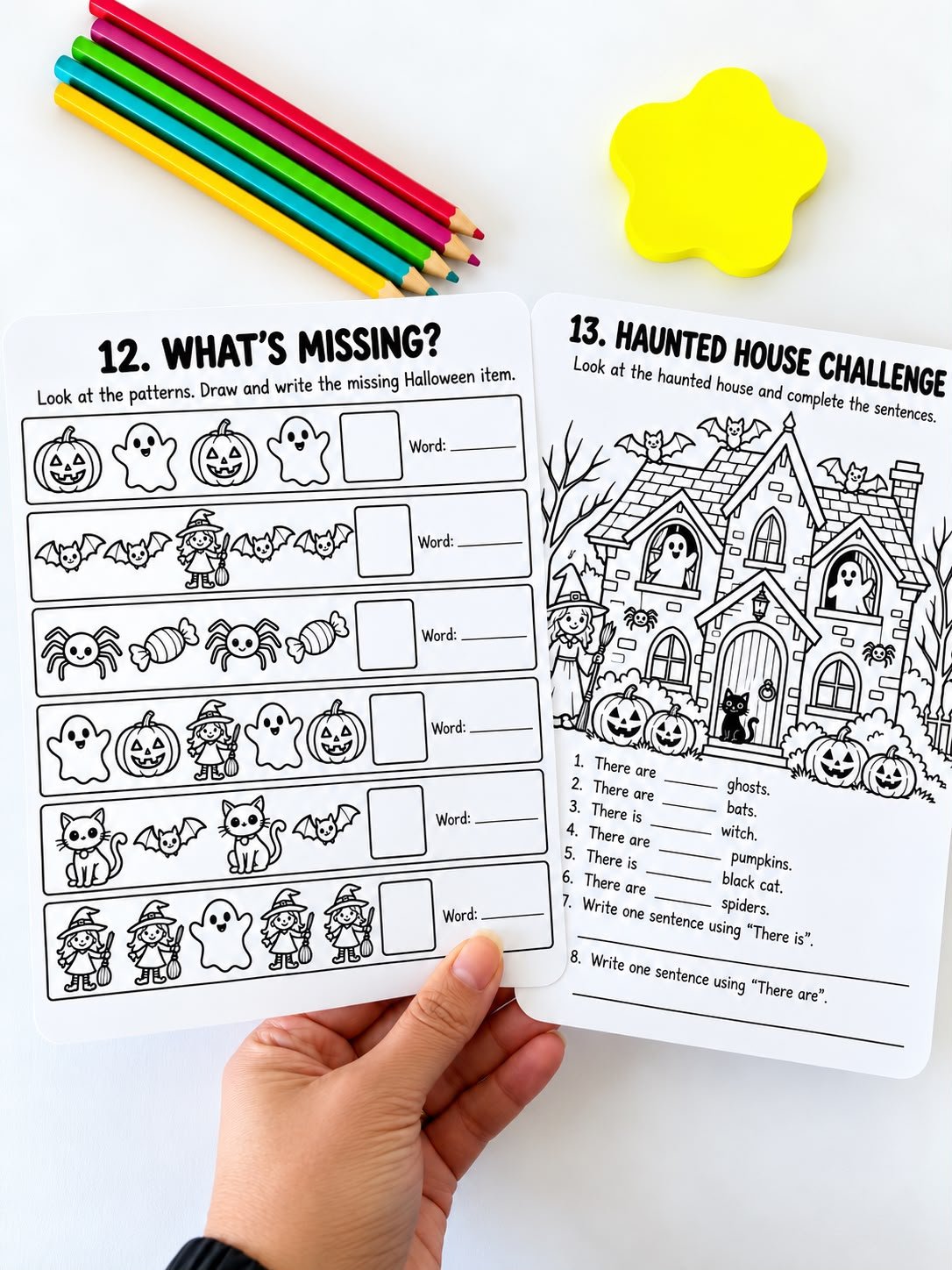 Halloween Fun Pack - 15 Spooky activities - Imagem 4